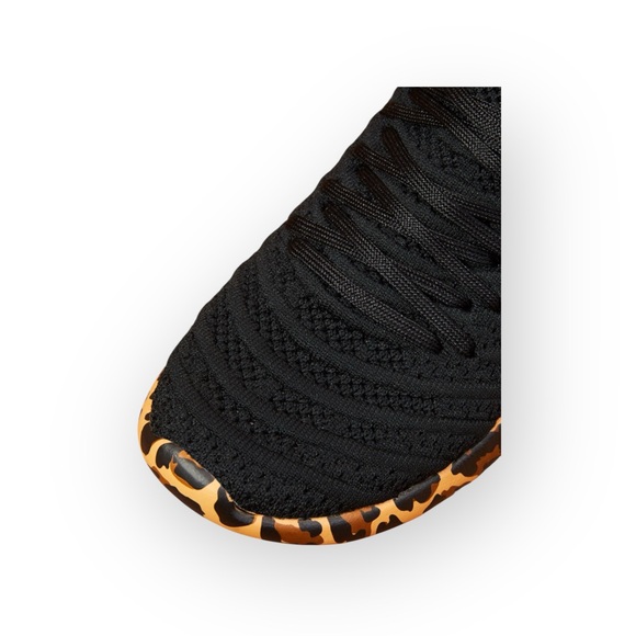 APL x Anthropologie ᯾ Techloom Wave Running Shoe Sneaker ᯾ Black Leopard 8 8.5M - Picture 13 of 16